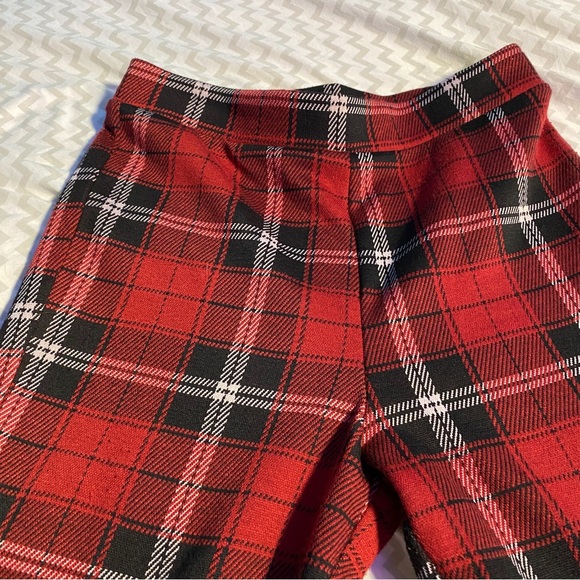 forever 21 plaid flare pants - Picture 2 of 4